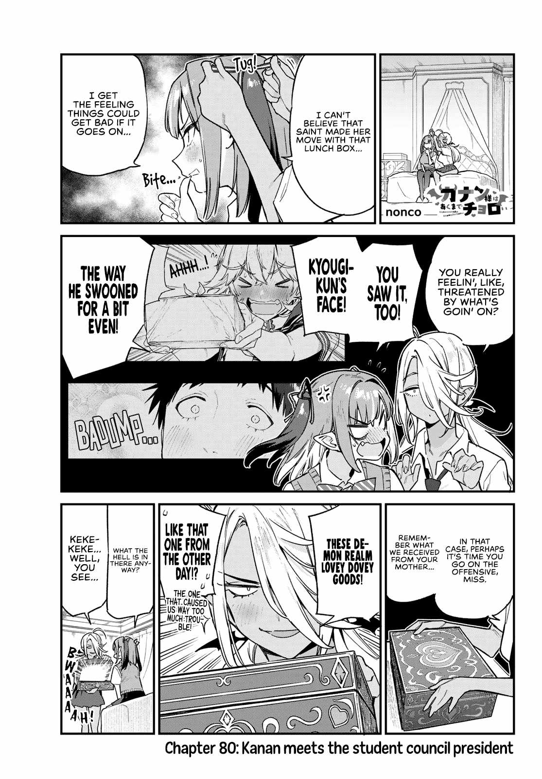 Kanan-sama wa Akumade Choroi Chapter 80 2